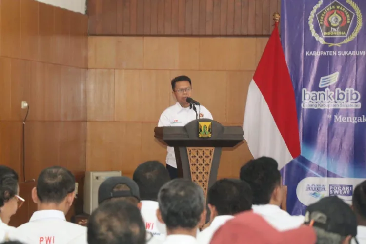 Wabup Sukabumi Hadiri Pelantikan Pengurus PWI, Dorong Pers Kawal Pembangunan