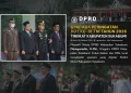 DPRD Kabupaten Sukabumi Hadiri Upacara HUT Ke-81 TNI di Palabuhanratu